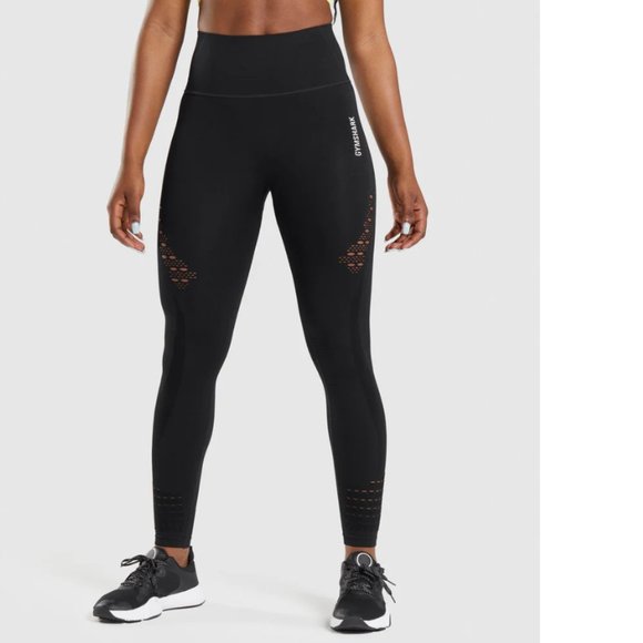 Gymshark ENERGY SEAMLESS LEGGINGS pants full length women's size XS - Picture 13 of 13